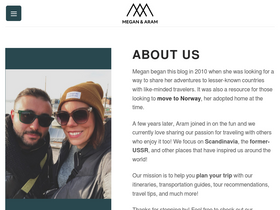 'meganstarr.com' screenshot