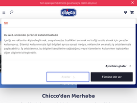 'chicco.com.tr' screenshot