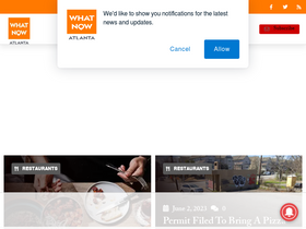 'whatnowatlanta.com' screenshot