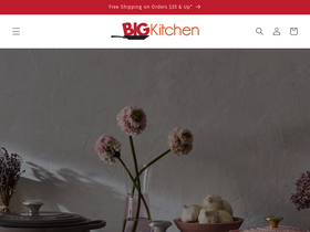 Big Kitchen homepage screenshot