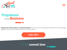 'boostyourweb.fr' screenshot