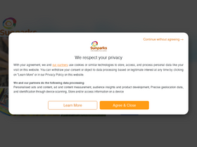 'sunparks.com' screenshot