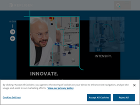 'ctech.repligen.com' screenshot