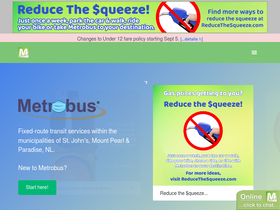 'metrobus.com' screenshot