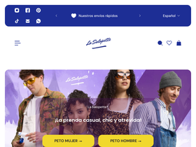 la-salopette.es homepage screenshot