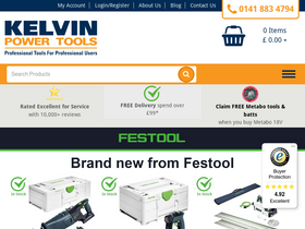 'kelvinpowertools.com' screenshot