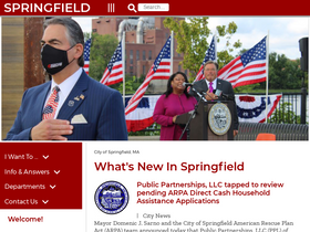'springfield-ma.gov' screenshot