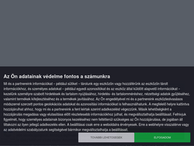 'akcios-ujsag.hu' screenshot