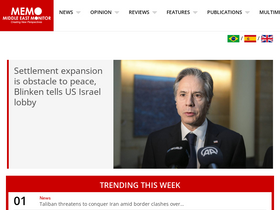 'middleeastmonitor.com' screenshot