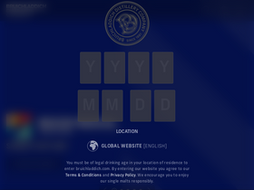 'bruichladdich.com' screenshot