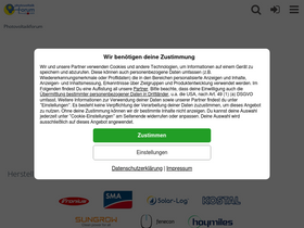 'photovoltaikforum.com' screenshot