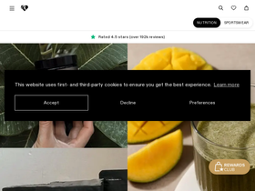 Women's Best homepage screenshot