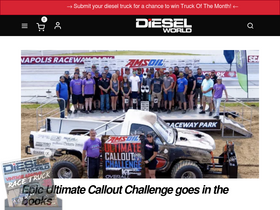 'dieselworldmag.com' screenshot