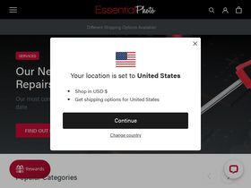 'essentialphoto.co.uk' screenshot