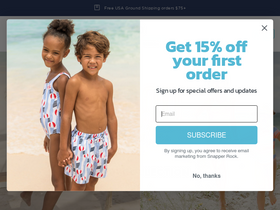 snapperrock.com homepage screenshot