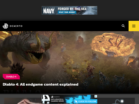 'dexerto.com' screenshot