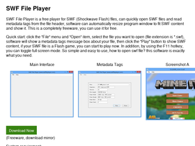 'swffileplayer.com' screenshot
