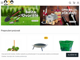 'alatioprema.rs' screenshot