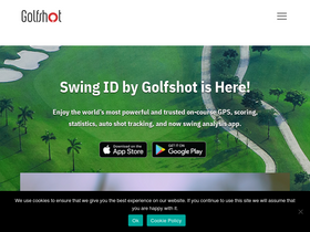 'golfshot.com' screenshot