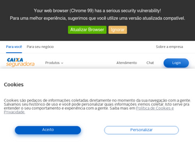 'caixaseguradora.com.br' screenshot