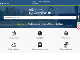 'arnhem.nl' screenshot
