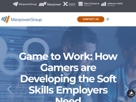 'manpowergroupusa.com' screenshot