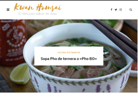 'kwanhomsai.com' screenshot