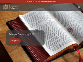 'evangelicalbible.com' screenshot