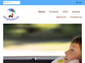 anjadeer.com homepage screenshot