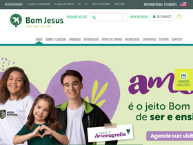 'bomjesus.br' screenshot