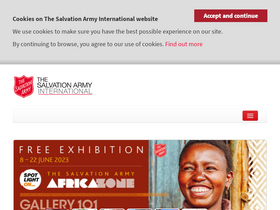 'orangecounty.salvationarmy.org' screenshot