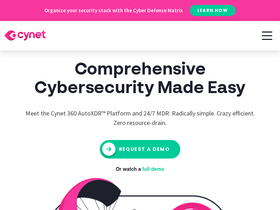 'cynet.com' screenshot