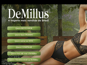 'demillus.com.br' screenshot