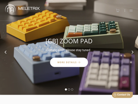 'meletrix.com' screenshot