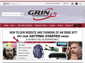 'ebikes.ca' screenshot