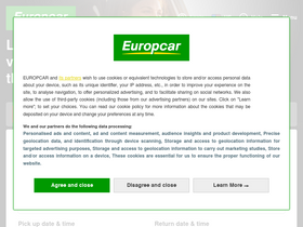 'europcar.ch' screenshot