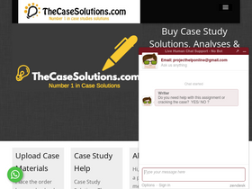 'thecasesolutions.com' screenshot