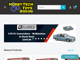 'hobbytechtoys.com.au' screenshot