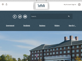 'suffolkva.us' screenshot