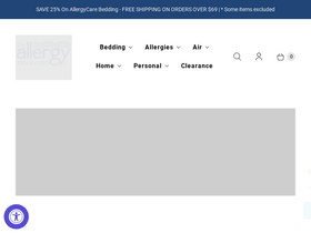 'allergystore.com' screenshot