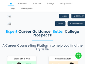 'idreamcareer.com' screenshot