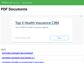 'pdfprof.com' screenshot