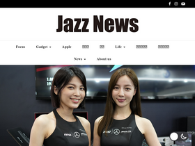 'jazznews.com.tw' screenshot