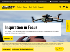 'rajalacamera.fi' screenshot