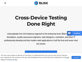 'blisk.io' screenshot