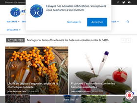 'reponsesbio.com' screenshot