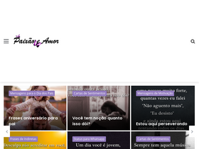 'paixaoeamor.com' screenshot