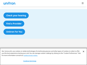 'unitron.com' screenshot