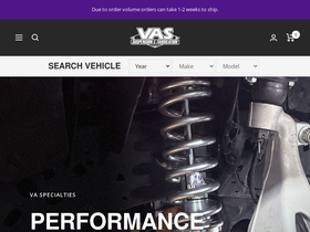 vasfab.com homepage screenshot