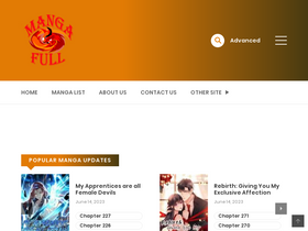 'mangafoxfull.com' screenshot